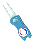 Oncore Divot Repair Tool - Blue W/ Magnetic Ball Marker