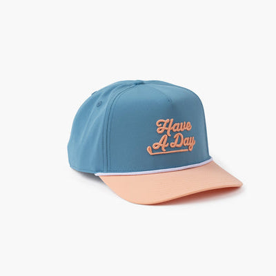 Breezy Golf Have A Day Blue & Orange Rope Hat