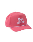 Breezy Golf Have A Day Pink Rope Hat