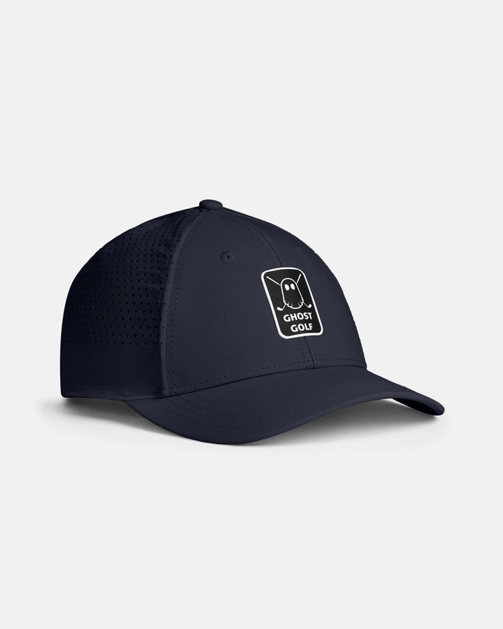 BITE NYLON CAP (BLACK) | GHOST GOLF GANG