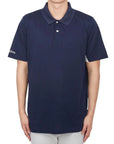 Malbon Evergreen Paneled Performance Pique Polo