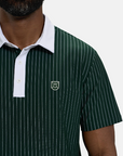Ghost Golf Spectator Stripe Polo