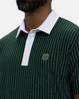Ghost Golf Spectator Stripe Polo