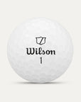 Wilson Duo Soft Golf Balls - White/Red