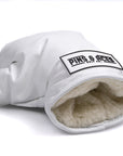 Pins and Aces White Boxing Glove Driver Cover