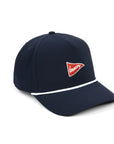 Breezy Golf Breezy Flag Navy Rope Hat