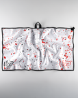 Vice Golf Vice Shine Drip Towel - Red/Black