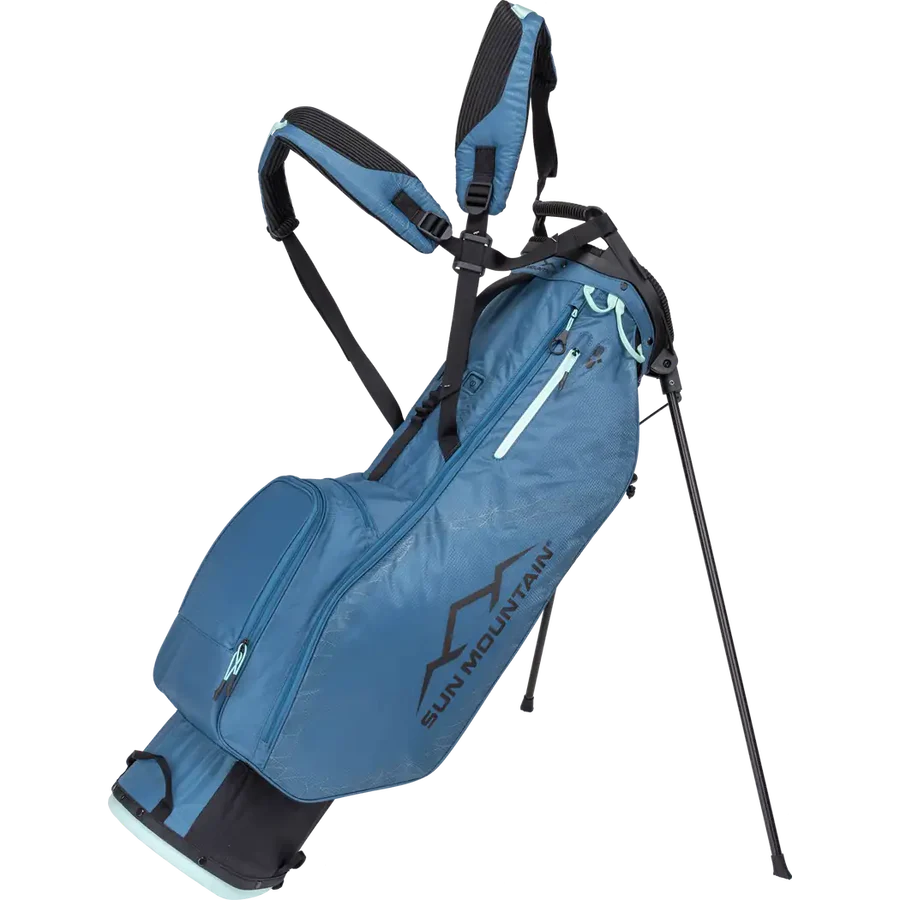Sun Mountain 2.5+ Women&#39;s Stand Bag - Black/Spruce/Mint